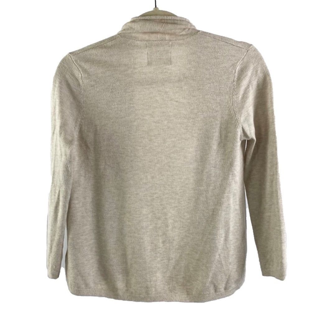 Zara Girls knit cardigan cream color- size 11/12 - Picture 2 of 5